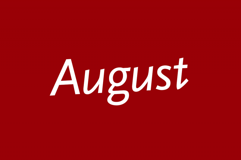 August